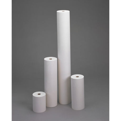 3M White Masking Paper, Heat Resistant, Flexible, Lint Free, 6 in x 750 ft (06537) (7000126065)  - (6Pack) - 4