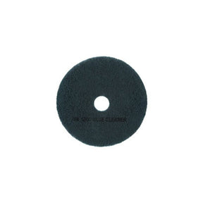 3M 5300 Blue Cleaner Pad, Medium, Blue, 12 in x 18 in, Heavy Duty Floor Scrubbing (7000126300) (5 Pack)