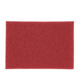 3M 5100 Red Buffer Pad, Fine, Red, 32 in x 14 in, For spray buffing (7000126843) (10 Pack)