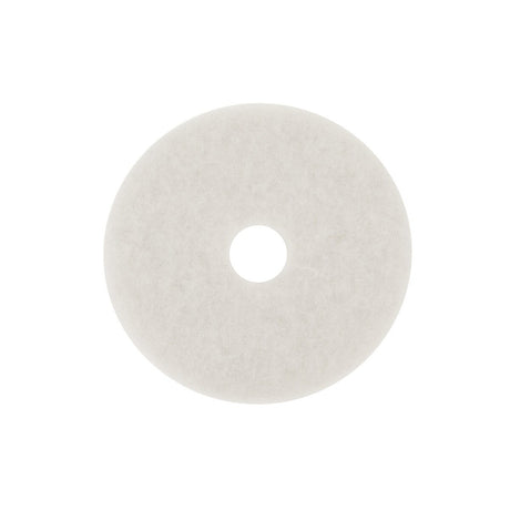 3M 4100 White Super Polish Pad, 28 in x 14 in (7000126844) (10 Pack)
