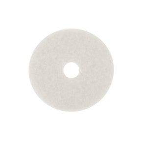 3M 4100 White Super Polish Pad, 32 in x 14 in (7000126845) (10 Pack)