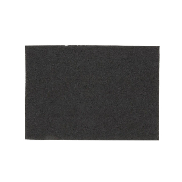 3M Scotch-Brite Black Stripping Pad, Coarse, Black, 20 in x 14 in (7000126867) (10 Pack)