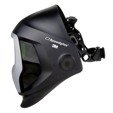 3M 06-0300-51SW Speedglas 9100 Welding Helmet with SideWindows Headband Silver Front Panel No ADF (7000127133) - 4