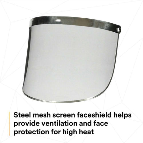 3M 82506-00000 W96M Steel Mesh Faceshield Screen Molded (7000127168)  - (10Pack) - 2