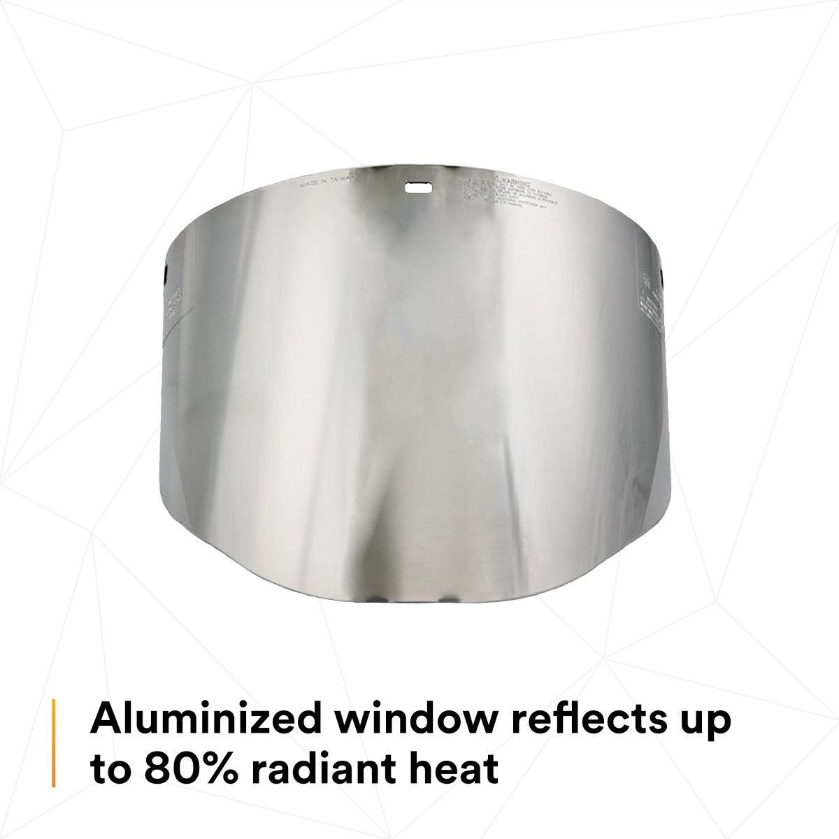 3M 82509-00000 82509 Aluminized Polycarbonate Molded Dark Green Faceshield Window, 14-1/2 in x 8 in x 9 in (7000127169)  - (10Pack) - 3