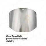 3M 82509-00000 82509 Aluminized Polycarbonate Molded Dark Green Faceshield Window, 14-1/2 in x 8 in x 9 in (7000127169)  - (10Pack) - 4