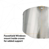 3M 82509-00000 82509 Aluminized Polycarbonate Molded Dark Green Faceshield Window, 14-1/2 in x 8 in x 9 in (7000127169)  - (10Pack) - 6