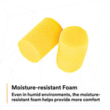 3M 310-1103 E-A-R Classic Earplugs, Uncorded, Small, Foam, Pillow Pack, NRR 29 dB (7000127171) (200 Pair)  - (10Pack) - 5