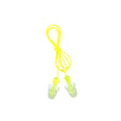 3M P3000 Tri-Flange Earplugs, Corded, Reusable, NRR 26 dB, Transparent with Yellow Vinyl Cord (7000127187) (400 Pack)