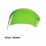3M 82705-10000 W96IR3 Polycarbonate Faceshield Window, Shade 3.0 (7000127240)  - (10Pack) - 7