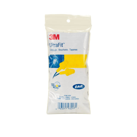 3M VP340-4004 E-A-R UltraFit Earplugs, Corded, Vending Pack (7000127255)  - (100Pack)