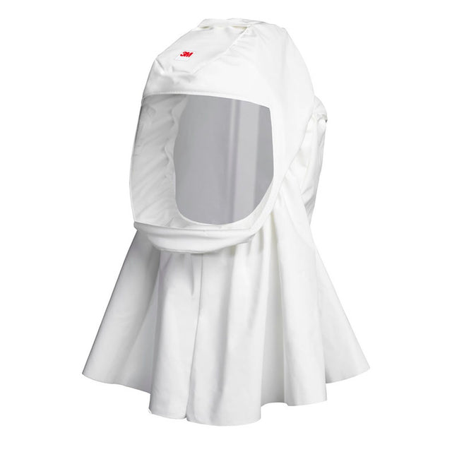 3M S-533S Versaflo High Durability Hood with Integrated Head Suspension, Small/Medium, White (7000127432)