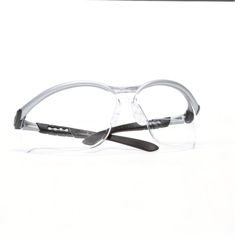 3M 11374-00000-20 BX Reader Safety Glasses, +1.5 Diopter, Anti Fog Anti Scratch Clear Lens, Silver Frame (7000127490) (1 Pair)  - (20Pack) - 10