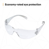 3M 11513-00000-20 Virtua Safety Glasses with Readers, +1.5 Diopter, Anti-Fog Clear Lens, Clear Frame (7000127511)  - (20Pack) - 10