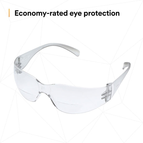 3M 11515-00000-20 Virtua Safety Glasses Reader Protective Eyewear, +2.5 Diopter, Anti-Fog Clear Lens, Clear Frame, ANSI Z87.1-2015 (7000127513)  - (20Pack) - 9