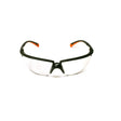 3M 12261-00000-20 Privo Protective Eyewear Clear Anti-Fog Lens, Black Frame (7000127535)  - (20Pack)