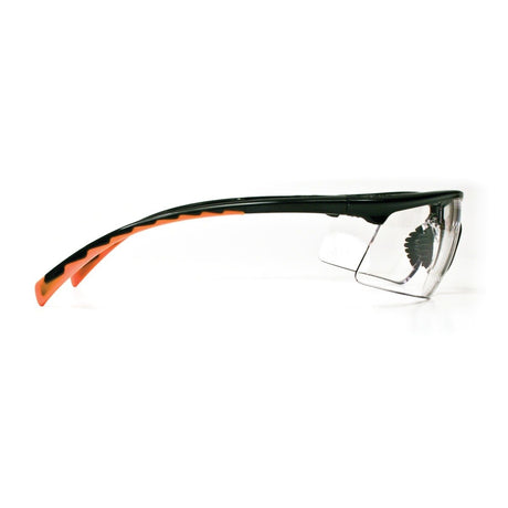 3M 12261-00000-20 Privo Protective Eyewear Clear Anti-Fog Lens, Black Frame (7000127535)  - (20Pack) - 2