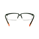 3M 12261-00000-20 Privo Protective Eyewear Clear Anti-Fog Lens, Black Frame (7000127535)  - (20Pack) - 4