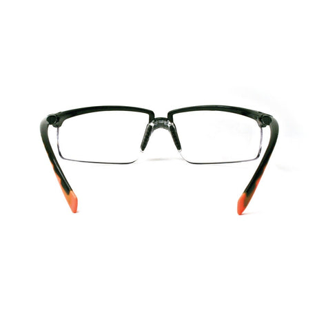 3M 12261-00000-20 Privo Protective Eyewear Clear Anti-Fog Lens, Black Frame (7000127535)  - (20Pack) - 4
