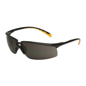 3M 12262-00000-20 Privo Protective Eyewear Black Frame, Orange Accent Temple Tips, Gray Anti-Fog Lens (7000127536)  - (20Pack)