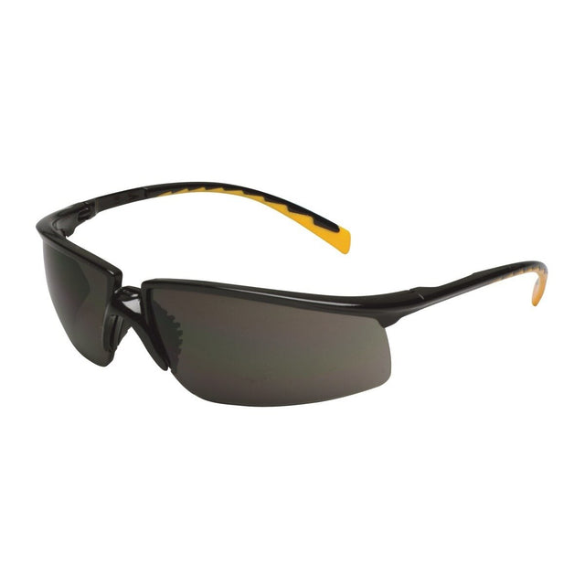 3M 12262-00000-20 Privo Protective Eyewear Black Frame, Orange Accent Temple Tips, Gray Anti-Fog Lens (7000127536)  - (20Pack)