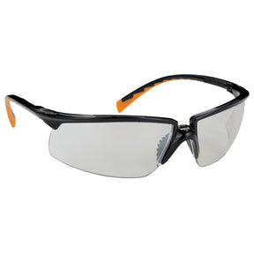 3M 12264-00000-20 Privo Protective Eyewear I/O Mirror Lens, Black Frame (7000127537)  - (20Pack)