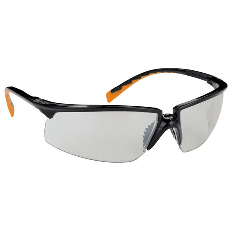 3M 12264-00000-20 Privo Protective Eyewear I/O Mirror Lens, Black Frame (7000127537)  - (20Pack)