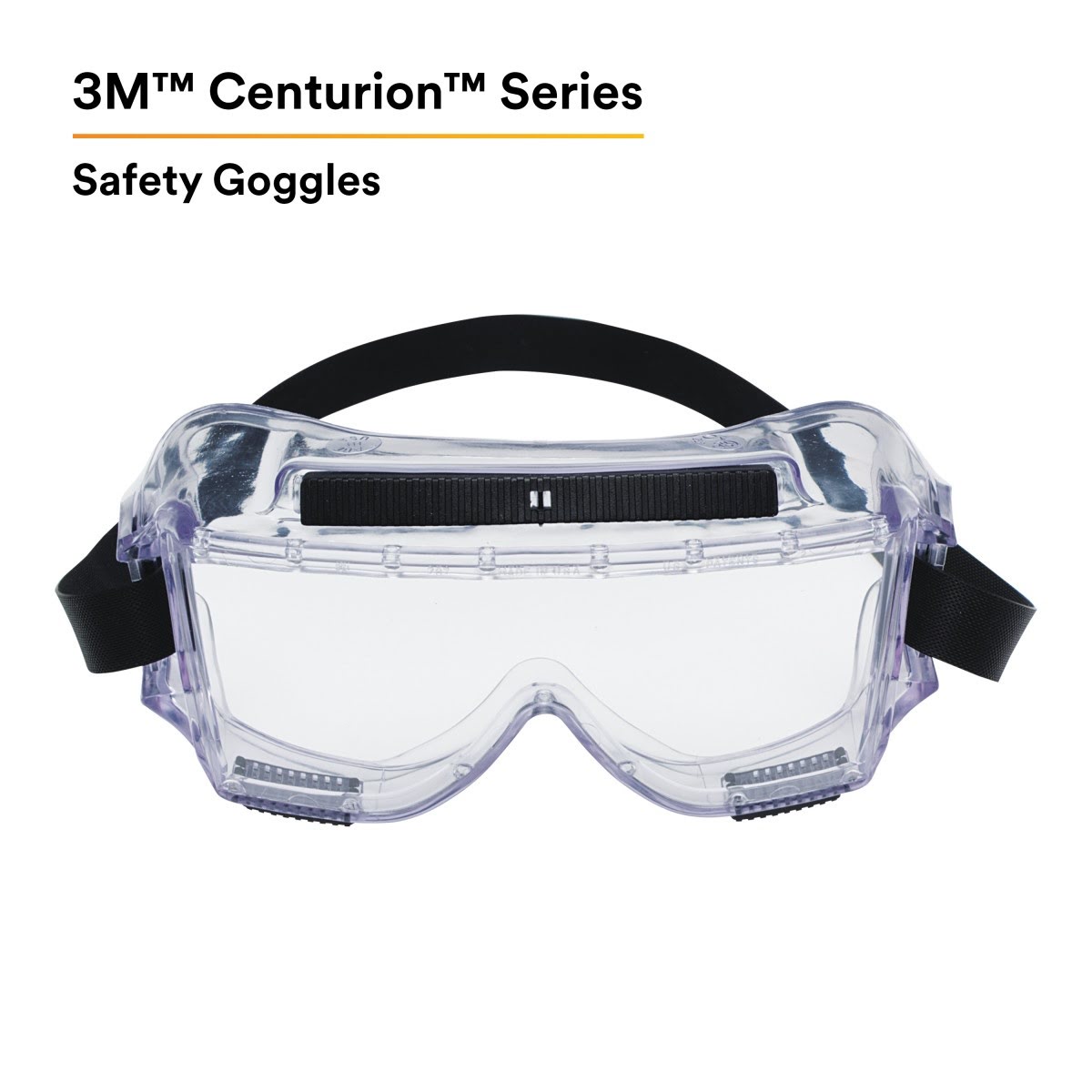 3M Centurion Splash Safety Goggles 454, Clear Lens, 40304-00000-10 (7000127565)  - (10Pack) - 2