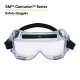 3M Centurion Splash Safety Goggles 454, Clear Lens, 40304-00000-10 (7000127565)  - (10Pack) - 2