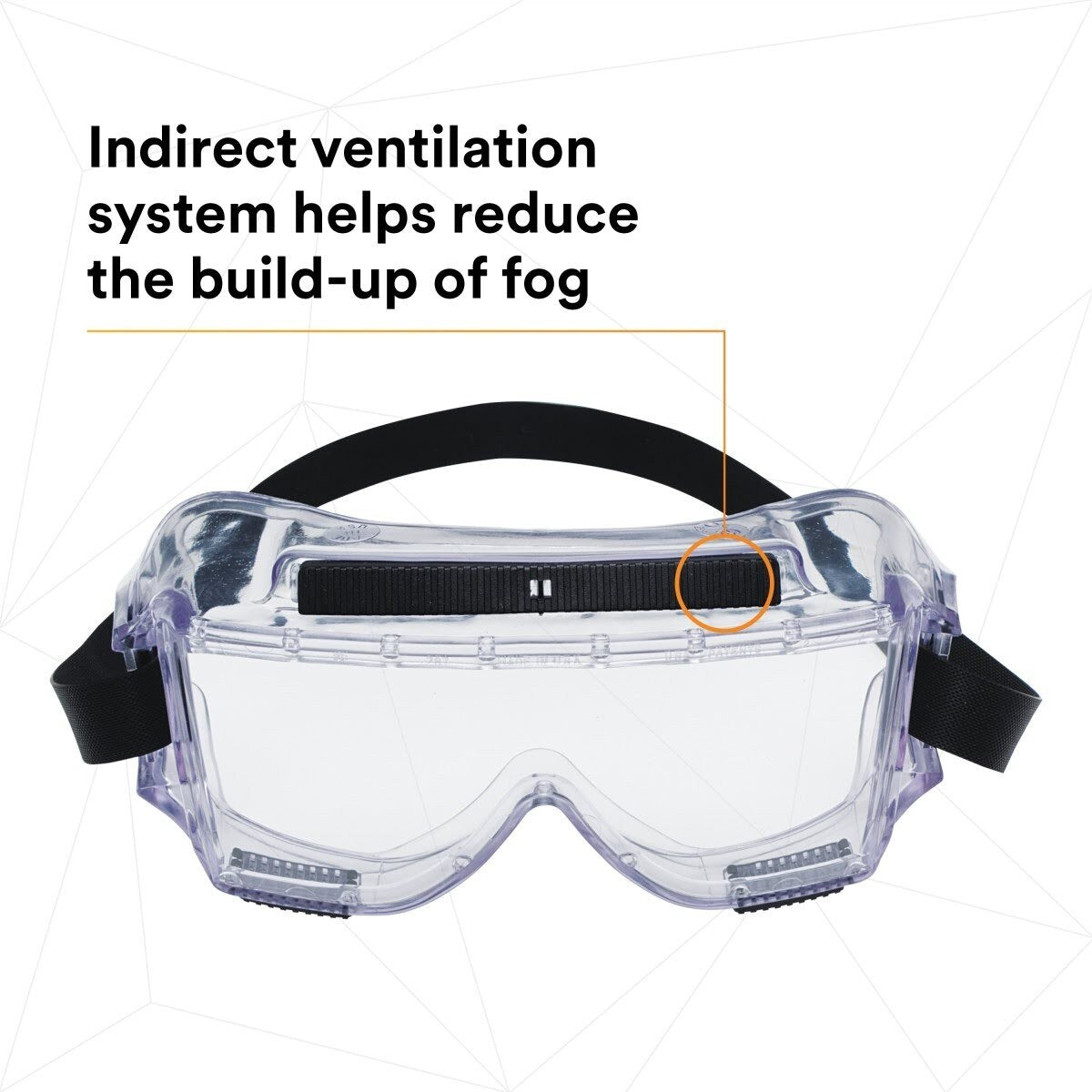 3M Centurion Splash Safety Goggles 454, Clear Lens, 40304-00000-10 (7000127565)  - (10Pack) - 3