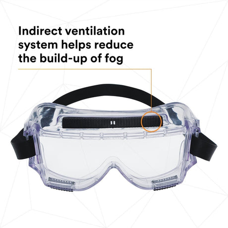 3M Centurion Splash Safety Goggles 454, Clear Lens, 40304-00000-10 (7000127565)  - (10Pack) - 3