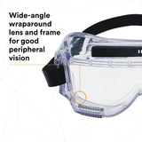3M Centurion Splash Safety Goggles 454, Clear Lens, 40304-00000-10 (7000127565)  - (10Pack) - 4