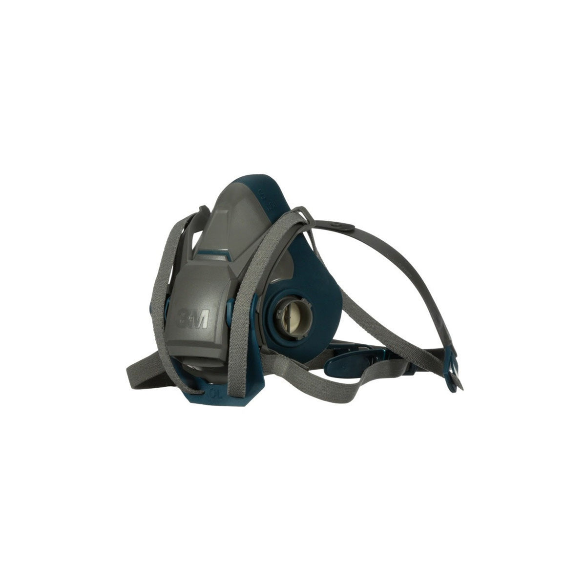 3M 6501QL Rugged Comfort Quick Latch Half Facepiece Reusable Respirator, Small (7000128237) (10 Pack) - 2