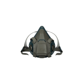 3M 6502 Rugged Comfort Half Facepiece Reusable Respirator, NIOSH, Cool Flow Valve, Silicone Faceseal, Medium (7000128238)  - (10Pack)