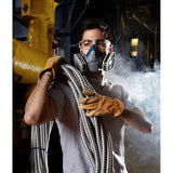 3M 6503 Rugged Comfort Half Facepiece Reusable Respirator, NIOSH, Cool Flow Valve, Silicone Faceseal, Large, Gray (7000128240)  - (10Pack) - 5