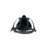 3M 49492 Rugged Comfort Quick Latch Half Facepiece Reusable Respirator, Large, Gray, Silicone Face Seal, Bayonet Connection, Cool Flow Valve (6503QL) (7000128241) (10 Pack) - 4