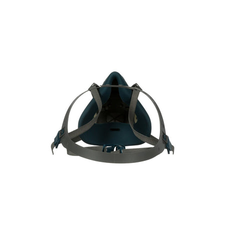 3M 49492 Rugged Comfort Quick Latch Half Facepiece Reusable Respirator, Large, Gray, Silicone Face Seal, Bayonet Connection, Cool Flow Valve (6503QL) (7000128241) (10 Pack) - 4