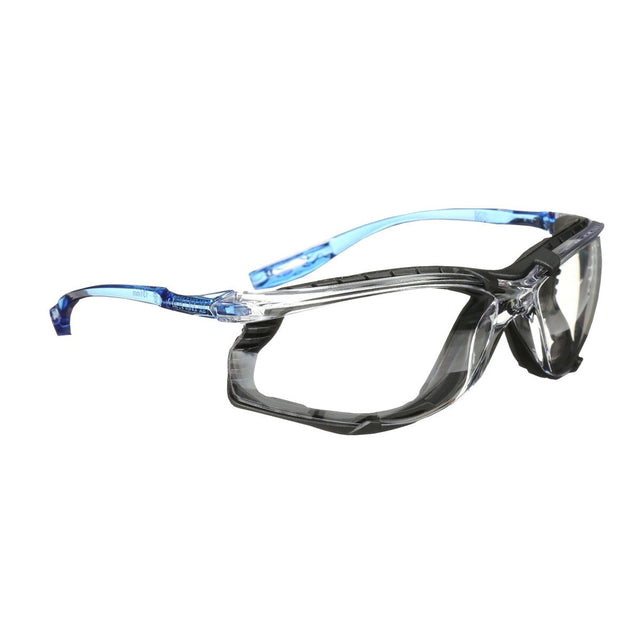 3M 11872 Virtua Safety Glasses, Anti-Fog, Clear Lens, Blue Frame, Removable Foam Gasket, Cord Control System, ANSI Z87 (7000128259)  - (20Pack)