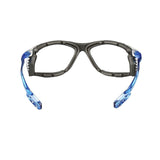 3M 11872 Virtua Safety Glasses, Anti-Fog, Clear Lens, Blue Frame, Removable Foam Gasket, Cord Control System, ANSI Z87 (7000128259)  - (20Pack) - 3