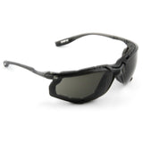 3M 11873-00000-20 Virtua CCS Safety Glasses Gray Anti-Fog Anti-Scratch Lens Black Frame Corded Earplug Control System Removable Foam Gasket (7000128260)  - (20Pack)
