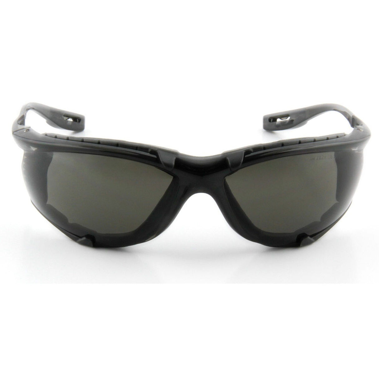 3M 11873-00000-20 Virtua CCS Safety Glasses Gray Anti-Fog Anti-Scratch Lens Black Frame Corded Earplug Control System Removable Foam Gasket (7000128260)  - (20Pack) - 2