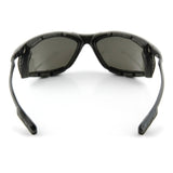 3M 11873-00000-20 Virtua CCS Safety Glasses Gray Anti-Fog Anti-Scratch Lens Black Frame Corded Earplug Control System Removable Foam Gasket (7000128260)  - (20Pack) - 4