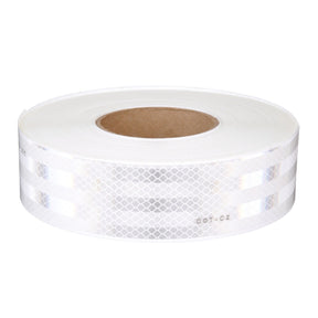 3M 983-10 Diamond Grade Conspicuity Markings, White, DOT, 2 in x 50 yd, kiss-cut every 12 in (7000129411)
