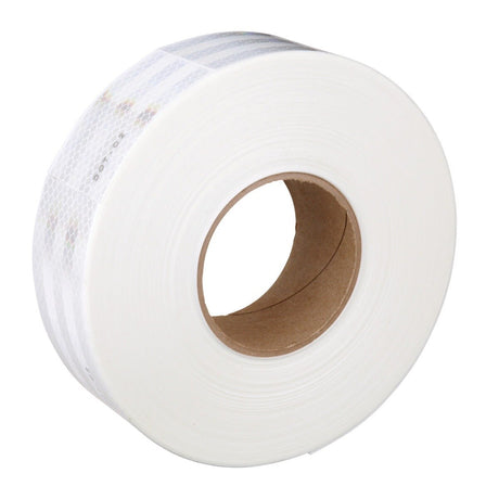 3M 983-10 Diamond Grade Conspicuity Markings, White, DOT, 2 in x 50 yd, kiss-cut every 12 in (7000129411) - 3