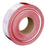 3M 98332 Diamond Grade Conspicuity Markings 983-32, Red/White, 67636, 2 in x 50 yd, kiss-cut every 18 in (7000129412) - 4