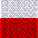 3M 98332 Diamond Grade Conspicuity Markings 983-32, Red/White, 67636, 2 in x 50 yd, kiss-cut every 18 in (7000129412) - 6