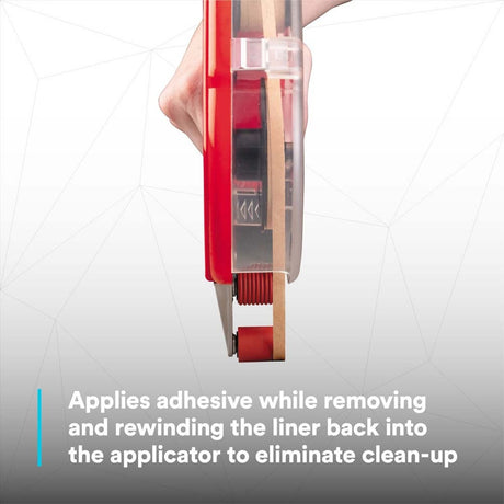 3M 714 ATG Adhesive Applicator for 1/4 inch ATG Tape, Red (7000131619) - 4