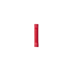 3M MVU18BCK Butt Connector, Vinyl Insulated Butted Seam, 22-18 AWG, Red (7000132243) (1000 Pack)