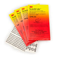 3M ScotchCode Pre-Printed Wire Marker Book, Black Print on White Background (SPB-13) (7000132486)  - (5Pack)