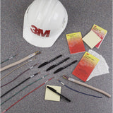 3M Pre-Printed Wire Marker Book, Black Print on White Background, Numbers 46-90 (SPB-14) (7000132487)  - (5Pack) - 6